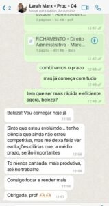 Aluna relata mais foco, produtividade e menos cansaço nos estudos