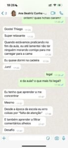 Aluna comenta prática de concentração e meditação para estudos