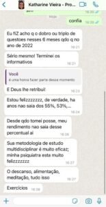 Aluna relata dobro de questões resolvidas em seis meses