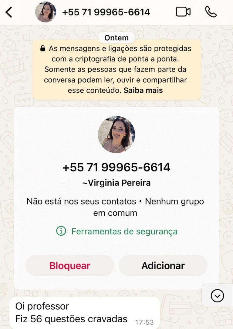 Virginia relata 56 questões cravadas nos estudos